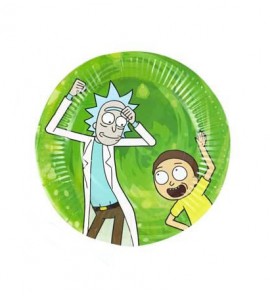 Lėkštutės "Rick and Morty"