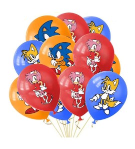 Balionų komplektas "Sonic 5" 12 vnt.