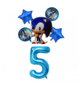 Folinių balionų komplektas "Sonic 5"