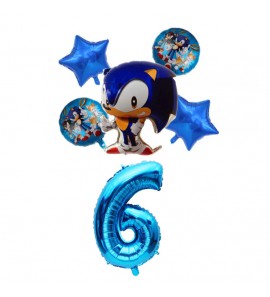 Folinių balionų komplektas "Sonic 6"